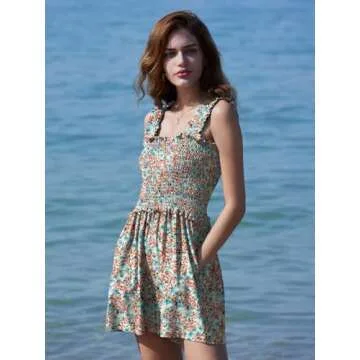 Elegant DEEP SELF Floral Romper for Stylish Summer Days