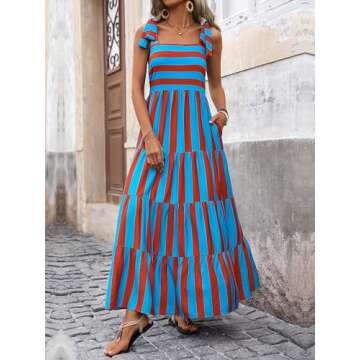 PRETTYGARDEN Women's Sleeveless Maxi Dress for Summer