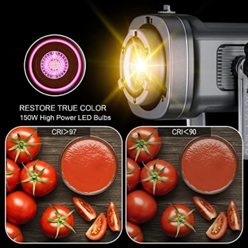 GVM 150W RGB Bi-Color Video Light Kit for Stunning Lighting