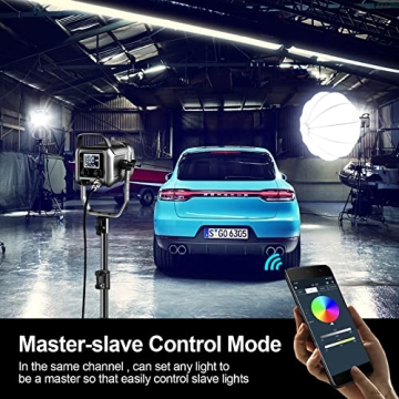 GVM 150W RGB Bi-Color Video Light Kit for Stunning Lighting