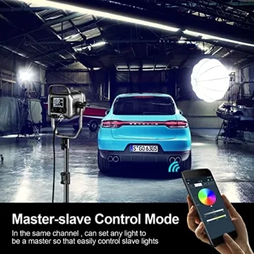 GVM 150W RGB Bi-Color Video Light Kit for Stunning Lighting