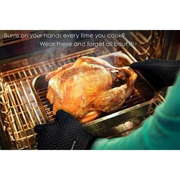 KITCHEN PERFECTION BBQ Gloves - Heat Resistant & Waterproof
