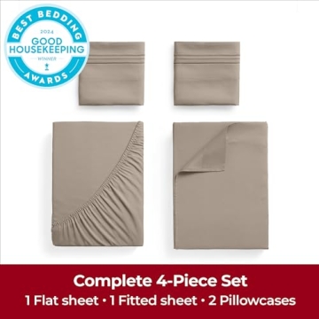 Mellanni King Sheet Set - Luxurious & Extra Soft