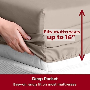 Mellanni King Sheet Set - Luxurious & Extra Soft