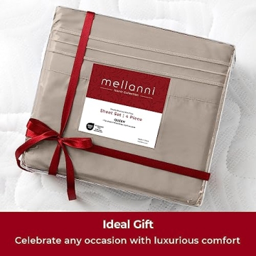 Mellanni King Sheet Set - Luxurious & Extra Soft