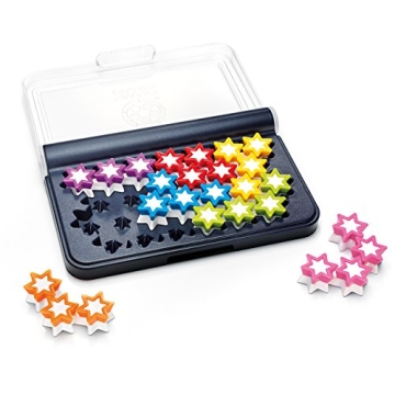 SmartGames IQ Stars Travel Game 120 Challenges for Ages 6+