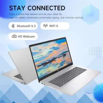 HP 17.3" Touchscreen Laptop, Intel Core i3, 16GB RAM