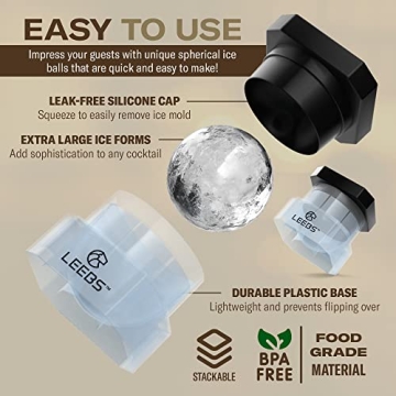 LEEBS Whiskey Set - Elegant Gift for Whiskey Lovers