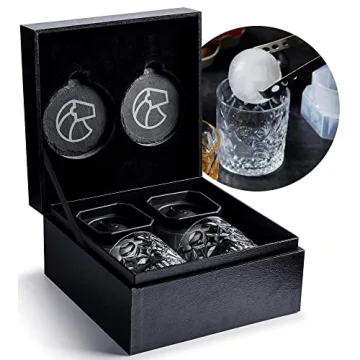 LEEBS Whiskey Set - Elegant Gift for Whiskey Lovers