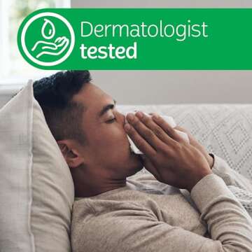 Kleenex Lotion Facial Tissues with Coconut Oil, 4 Cube Boxes, 60 Tissues Per Box, 3-Ply