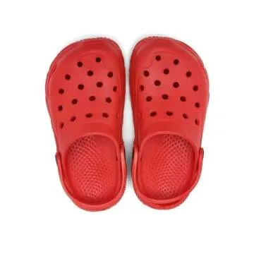 Toddler Boys Girls Red Clog Shoes for All Occasions