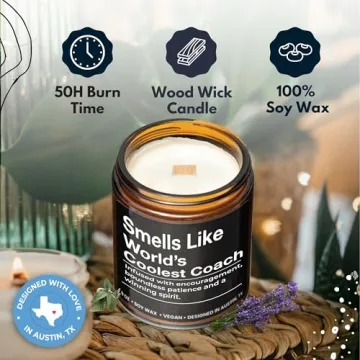 Cool Coach Candle, Ideal Gift for Coaches