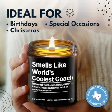 Cool Coach Candle, Ideal Gift for Coaches