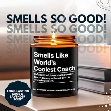 Cool Coach Candle, Ideal Gift for Coaches