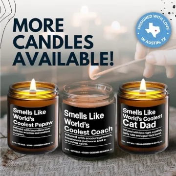 Cool Coach Candle, Ideal Gift for Coaches