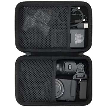 co2CREA Hard Case Replacement for Sony ZV-1 II/ZV-1 / ZV-1F / ZV-E1 / ZV-E10 Vlog Compact Camera Vlo...