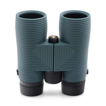 Nocs Provisions Pro Issue 8x42 Waterproof Binoculars, 8X Magnification, Phase Coated Bak4 Prism, Wide View Multi-Coated Lenses for Bird Watching, Wildlife Viewing & Stargazing - Galapagos Blue