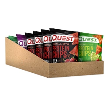 Quest Nutrition Protein Chips Spicy Variety Pack 12 Count