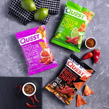 Quest Nutrition Protein Chips Spicy Variety Pack 12 Count