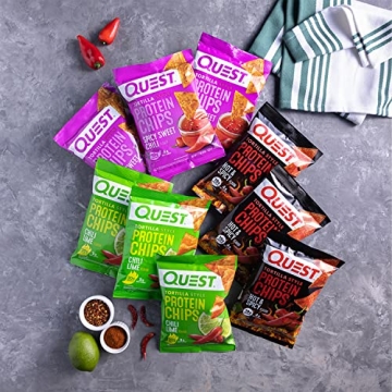 Quest Nutrition Protein Chips Spicy Variety Pack 12 Count