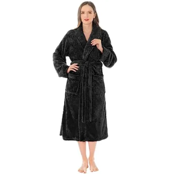 PAVILIA Women's Plush Soft Fleece Bathrobe - 2XL/3XL