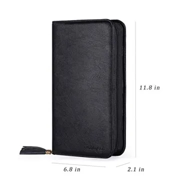 Rownyeon Portable Makeup Brush Organizer for Beauty Lovers