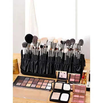 Rownyeon Portable Makeup Brush Organizer for Beauty Lovers