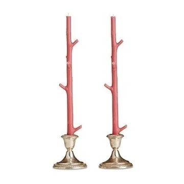 Stick Candles Made from Real Maple - Unique Gift Pair