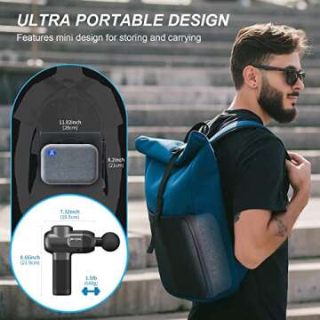 BOB AND BRAD Massage Gun C2 for Muscle Recovery