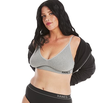 Hanes Women's Originals Seamless Bralette - Comfort Flex Fit