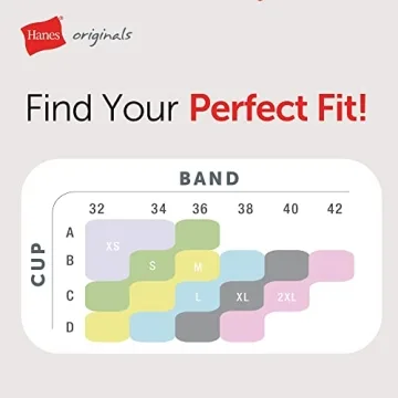 Hanes Women's Originals Seamless Bralette - Comfort Flex Fit