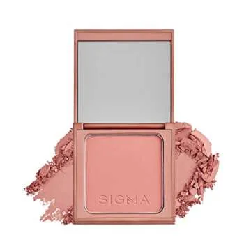 Sigma Beauty Warm Pink-Coral Matte Blush Palette - Long Lasting Blush Pressed Powder - Gluten Free, ...