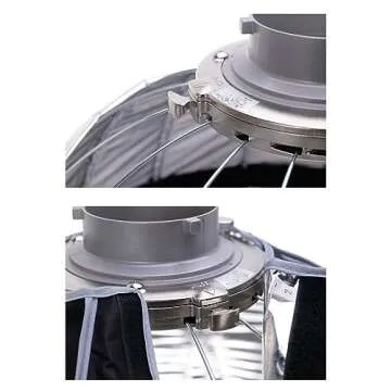 Aputure Soft Boxs Light Dome Mini III Softbox Lighting Studio Lighting Controls Modifiers Universal Bowens Soft Box for amaran 60/amaran 100/amaran 200/amaran 300c,150c