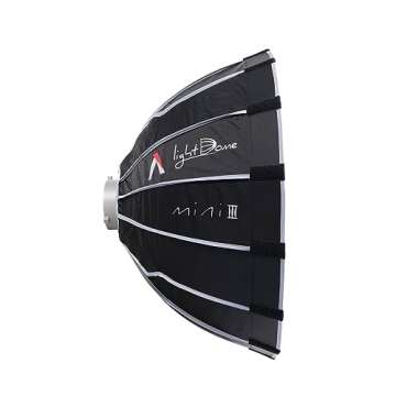 Aputure Soft Boxs Light Dome Mini III Softbox Lighting Studio Lighting Controls Modifiers Universal Bowens Soft Box for amaran 60/amaran 100/amaran 200/amaran 300c,150c