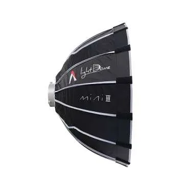 Aputure Soft Boxs Light Dome Mini III Softbox Lighting Studio Lighting Controls Modifiers Universal Bowens Soft Box for amaran 60/amaran 100/amaran 200/amaran 300c,150c
