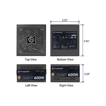 Thermaltake Toughpower GX2 600W 80 Plus Gold Power Supply