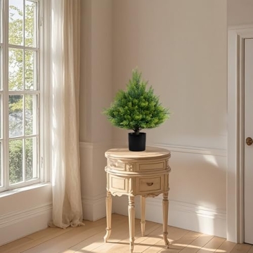 Artificial Cedar Topiary Ball Tree - Gorgeous and Versatile