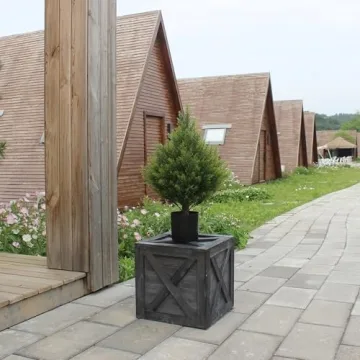 Artificial Cedar Topiary Ball Tree - Gorgeous and Versatile