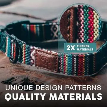 Embark Urban Dog Collar – Stylish & Durable Nylon Dog Collars for Small Dogs, Comfortable Pet Collar, Small Dog Collars for Male & Female Dogs with Strong Buckles. Adjustable Small Dog Collars