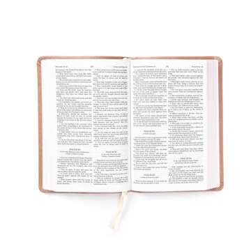 Rose Gold LeatherTouch KJV Personal Size Bible for You