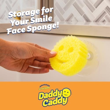 Scrub Daddy Sponge Holder Daddy Caddy - Stylish & Functional