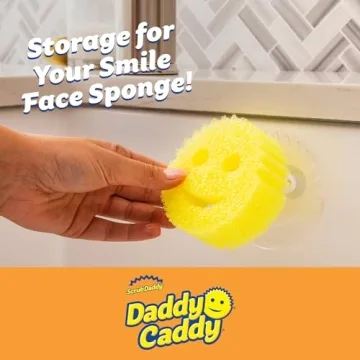 Scrub Daddy Sponge Holder Daddy Caddy - Stylish & Functional