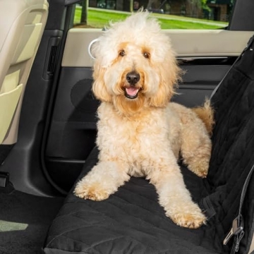 PetSafe Happy Ride Quilted Bench Seat Cover – Waterproof and Durable – Machine Washable – Fits...