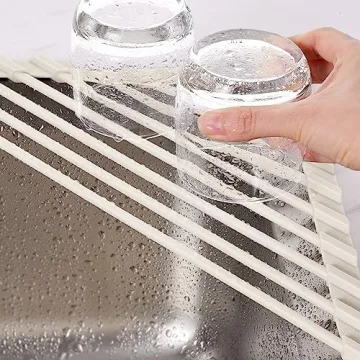 Tomorotec Triangle Dish Drying Rack - Compact & Stylish