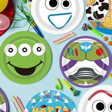 Toy Inspired Story Birthday Party Supplies Plates for Kids
