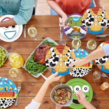 Toy Inspired Story Birthday Party Supplies Plates for Kids