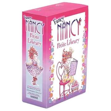 Fancy Nancy Petite Library: 4 Mini Books - A Whimsical Reading Adventure for Kids