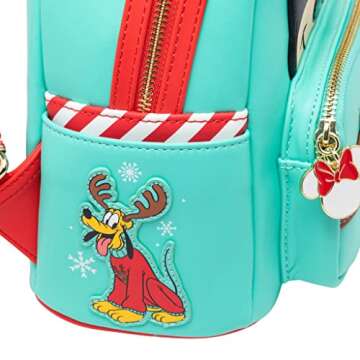 Loungefly Disney Light Up Minnie Mouse Reindeer Backpack