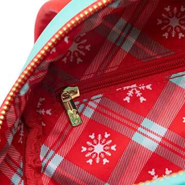 Loungefly Disney Light Up Minnie Mouse Reindeer Backpack