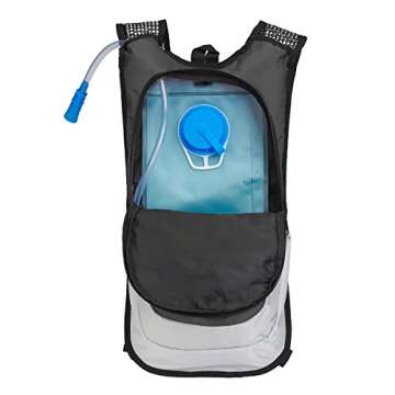 Black Mountain Hydration Pack - 2L Water Bladder & Storage